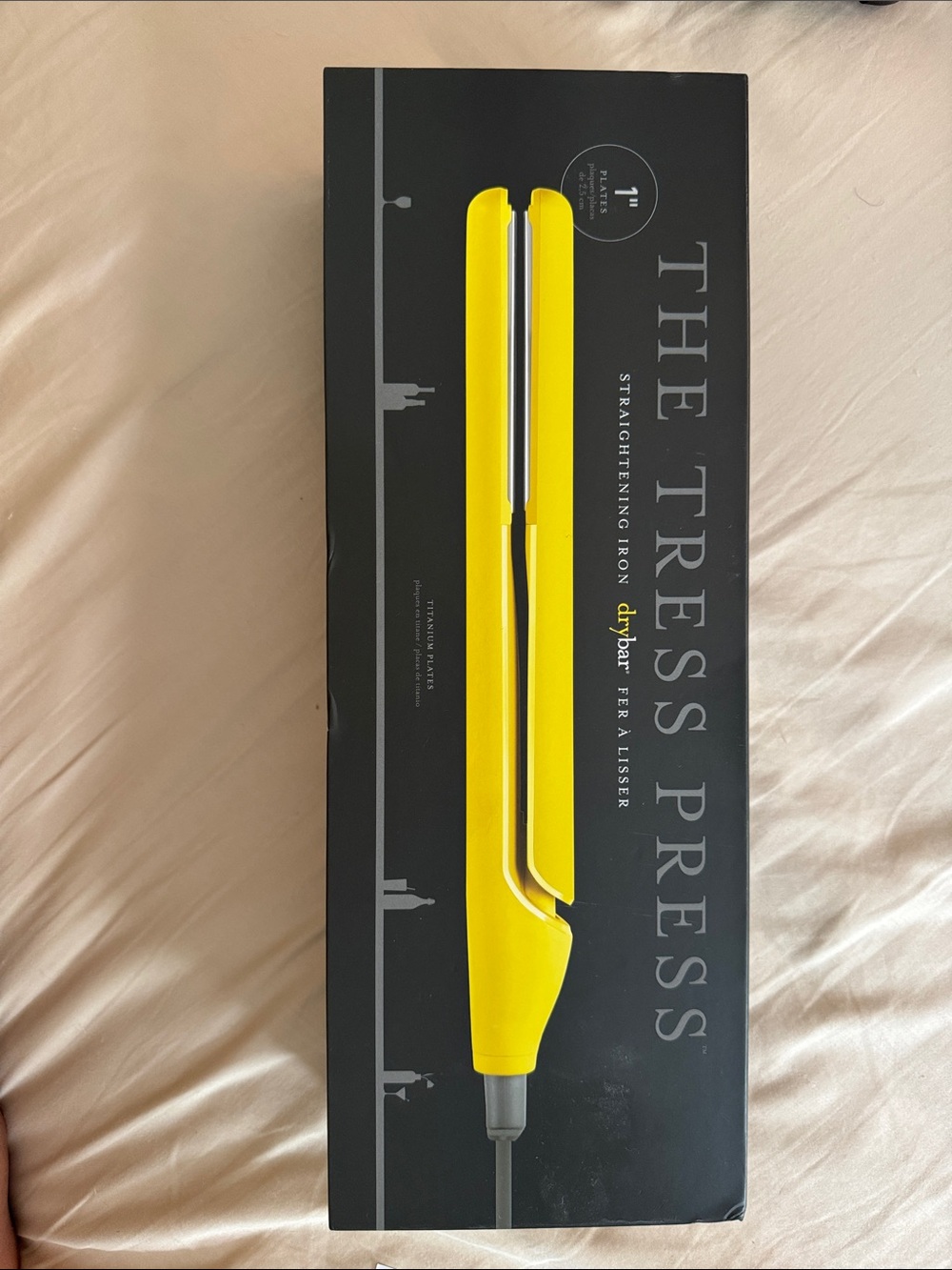 Drybar The Tress Press Yellow Hair Straightening Iron
